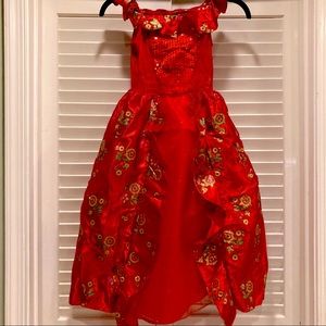 🆕 Red Sparkly Princess Dress NWOT